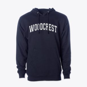 Woodcrest Elementary School Varsity Arch Cotton Hoodie Sweatshirt