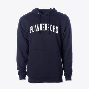 Powderhorn Elementary School Varsity Arch Cotton Hoodie Sweatshirt