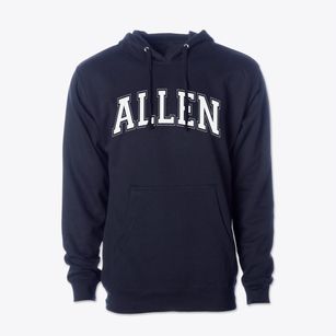 Allen Edison Village School Varsity Arch Cotton Hoodie Sweatshirt