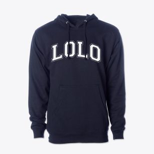 Lolo Elementary Middle School Varsity Arch Cotton Hoodie Sweatshirt