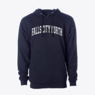 Falls City North Elementary School Varsity Arch Cotton Hoodie Sweatshirt