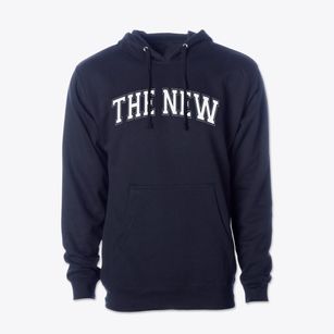 The New School Monmouth County Varsity Arch Cotton Hoodie Sweatshirt