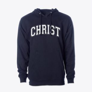 Christ Lutheran School Varsity Arch Cotton Hoodie Sweatshirt