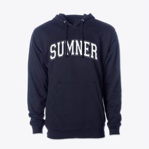 Sumner Elementary School Varsity Arch Cotton Hoodie Sweatshirt