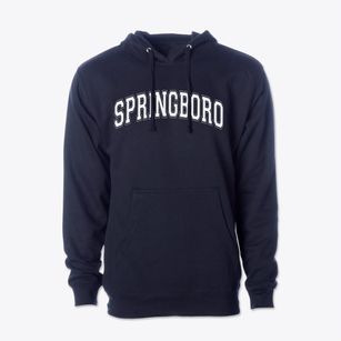 Springboro Elementary School Varsity Arch Cotton Hoodie Sweatshirt