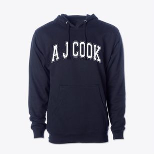A J Cook Elementary School Varsity Arch Cotton Hoodie Sweatshirt