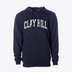 Clay Hill Elementary School Varsity Arch Cotton Hoodie Sweatshirt