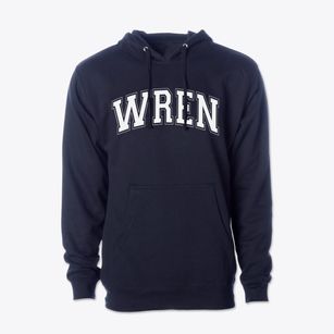 Wren Elementary School Varsity Arch Cotton Hoodie Sweatshirt