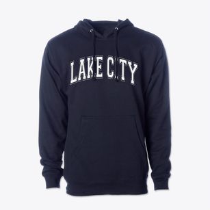 Lake City Elementary School Varsity Arch Cotton Hoodie Sweatshirt