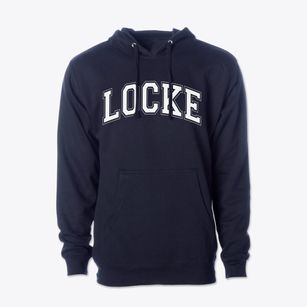 Locke Elementary School Varsity Arch Cotton Hoodie Sweatshirt