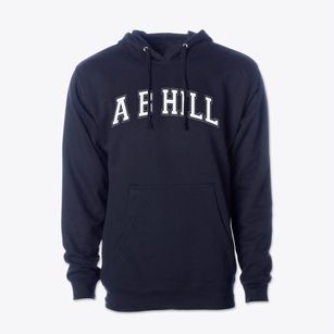 A B Hill Elementary School Varsity Arch Cotton Hoodie Sweatshirt