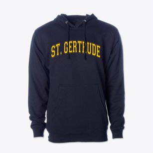 Saint Gertrude School Varsity Arch Cotton Hoodie Sweatshirt