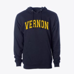 Vernon Middle School Varsity Arch Cotton Hoodie Sweatshirt