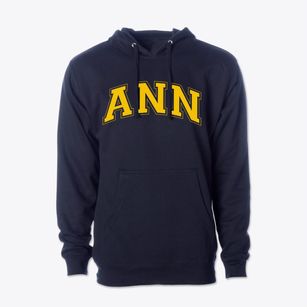 Ann Elementary School Varsity Arch Cotton Hoodie Sweatshirt