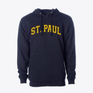 Saint Paul Lutheran School Varsity Arch Cotton Hoodie Sweatshirt