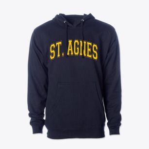 Saint Agnes School Varsity Arch Cotton Hoodie Sweatshirt