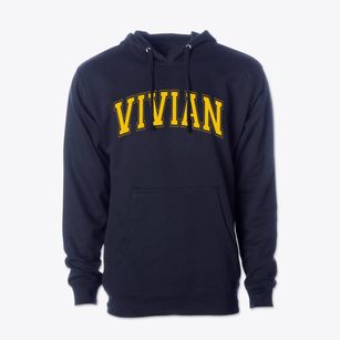 Vivian Elementary School Varsity Arch Cotton Hoodie Sweatshirt