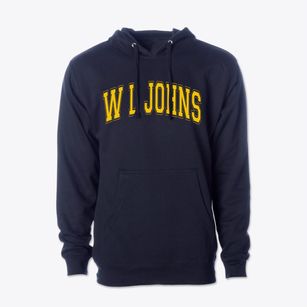 W L Johns School Varsity Arch Cotton Hoodie Sweatshirt