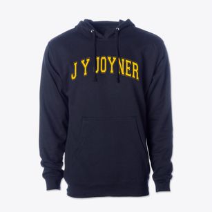 J Y Joyner Elementary School Varsity Arch Cotton Hoodie Sweatshirt