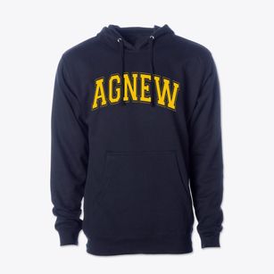 Agnew Middle School Varsity Arch Cotton Hoodie Sweatshirt