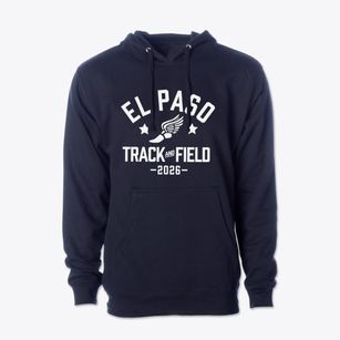 El Paso Technical Center Track and Field Cotton Hoodie Sweatshirt