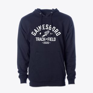 Gainesboro Elementary School Track and Field Cotton Hoodie Sweatshirt