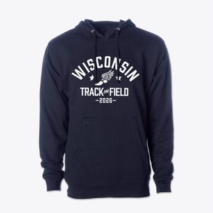 Wisconsin Academy Track and Field Cotton Hoodie Sweatshirt