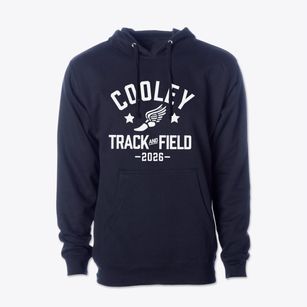 Cooley Middle School Track and Field Cotton Hoodie Sweatshirt
