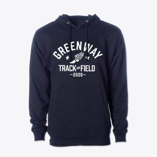 Greenway Elementary School Track and Field Cotton Hoodie Sweatshirt
