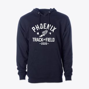 Phoenix Center Track and Field Cotton Hoodie Sweatshirt