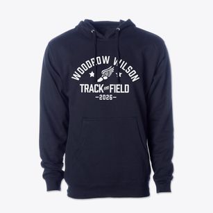 Woodrow Wilson Middle School Track and Field Cotton Hoodie Sweatshirt
