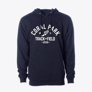 Miami Coral Park High School Track and Field Cotton Hoodie Sweatshirt