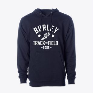 Burley Junior High School Track and Field Cotton Hoodie Sweatshirt