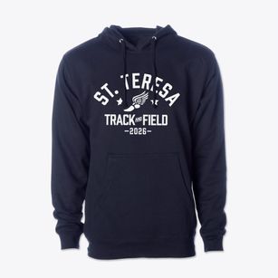 Saint Teresa High School Track and Field Cotton Hoodie Sweatshirt