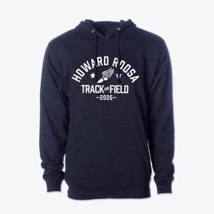 Howard Roosa Elementary School Track and Field Cotton Hoodie Sweatshirt