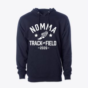 New Orleans Military Maritime Academy Track and Field Cotton Hoodie Sweatshirt