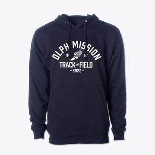 Olph Mission Grammar School Track and Field Cotton Hoodie Sweatshirt