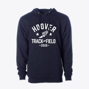 Hoover Middle School Track and Field Cotton Hoodie Sweatshirt