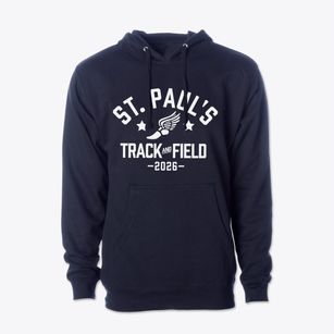 Saint Paul's Lutheran School Track and Field Cotton Hoodie Sweatshirt