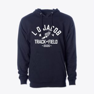L O Jacob Elementary School Track and Field Cotton Hoodie Sweatshirt