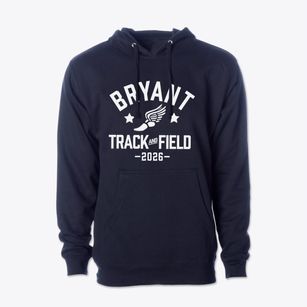 Bryant Junior High School Track and Field Cotton Hoodie Sweatshirt