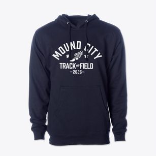 Mound City High School Track and Field Cotton Hoodie Sweatshirt
