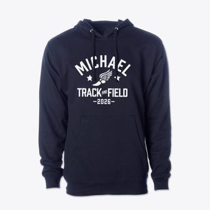 Ps 48 Michael J Buczek Track and Field Cotton Hoodie Sweatshirt