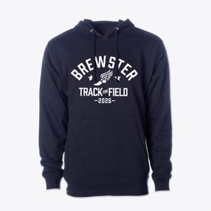Brewster High School Track and Field Cotton Hoodie Sweatshirt