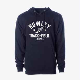 Bowley Elementary School Track and Field Cotton Hoodie Sweatshirt
