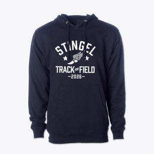 Stingel Elementary School Track and Field Cotton Hoodie Sweatshirt