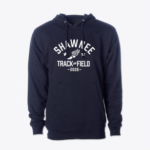 Shawnee High School Track and Field Cotton Hoodie Sweatshirt