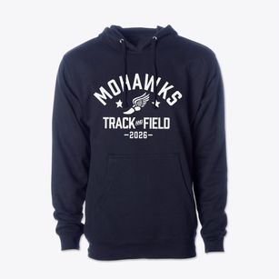 Mohawk High School Track and Field Cotton Hoodie Sweatshirt