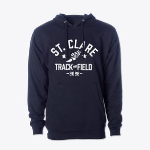 Saint Clare School Track and Field Cotton Hoodie Sweatshirt