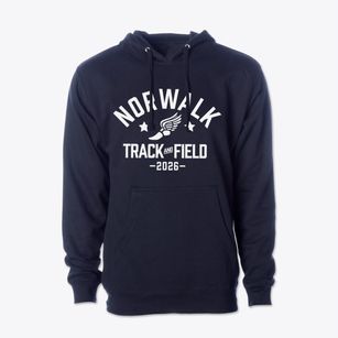 Norwalk Christian School Track and Field Cotton Hoodie Sweatshirt